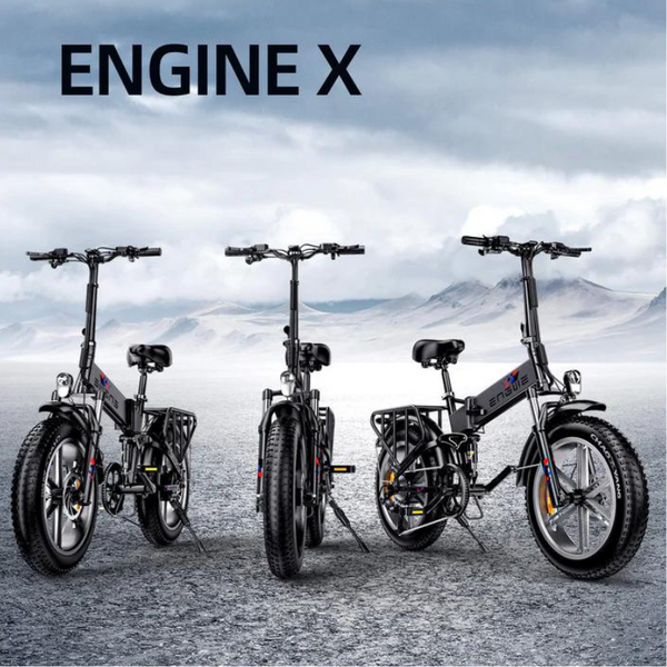 ENGWE Engine X Full Suspension Foldable Electric Bike 250W 100KM
